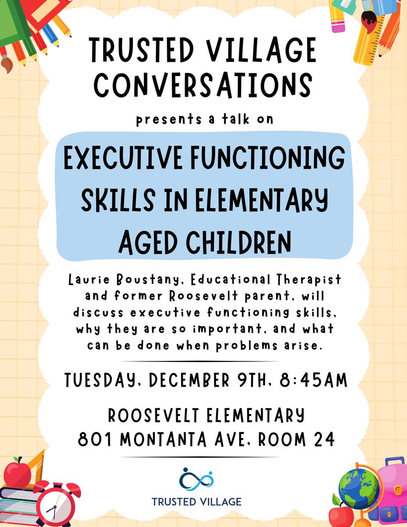 Executive Functioning Skills in Elementary Aged Children