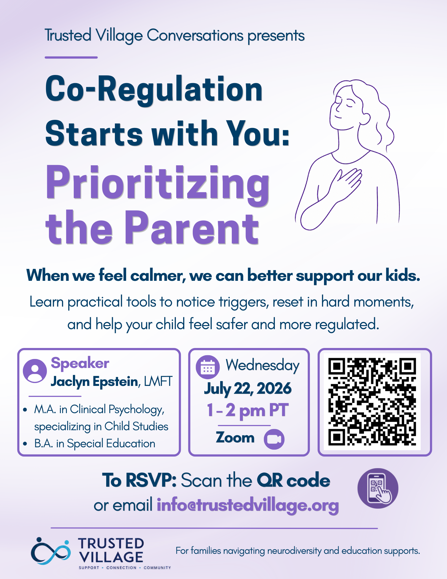 Co-Regulation Starts with You: Prioritizing the Parent